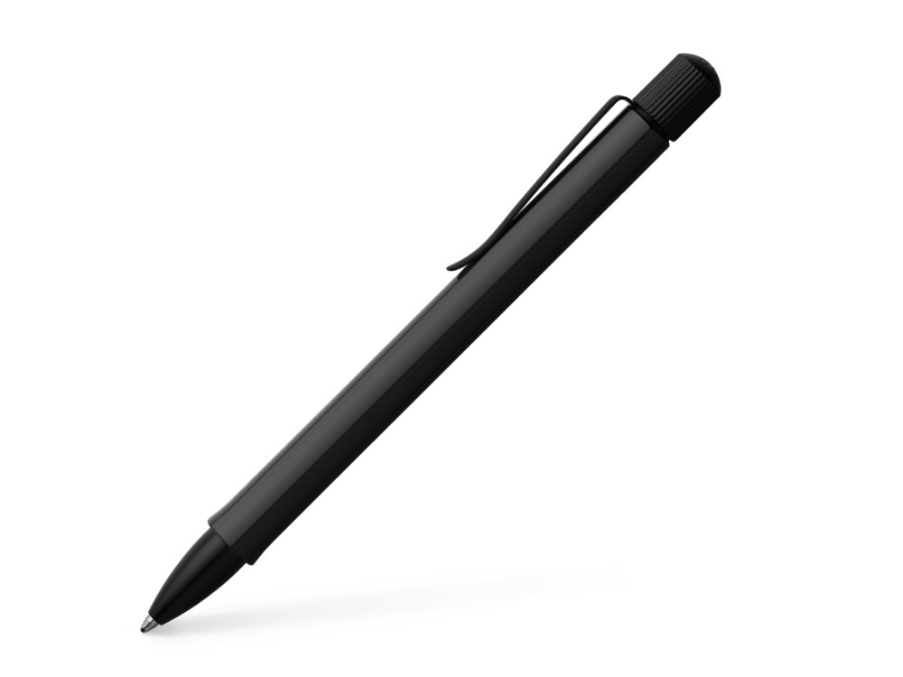 Długopis automatyczny Hexo - Faber-Castell - Matt Black