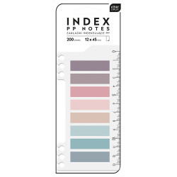 Zakładki indeksujące Index PP Notes - Interdruk - 200 szt.