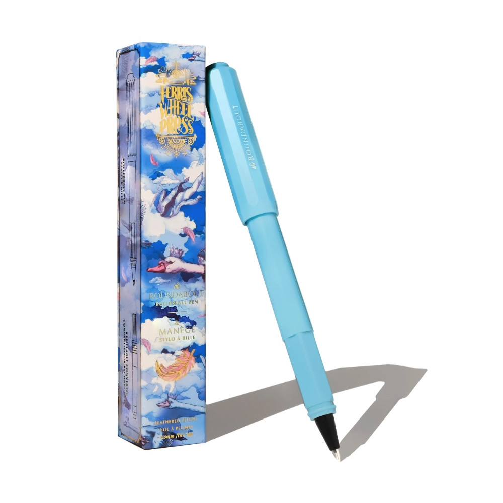Limited Edition 2024 Roundabout Rollerball Pen - Ferris Wheel Press - Feathered Flight