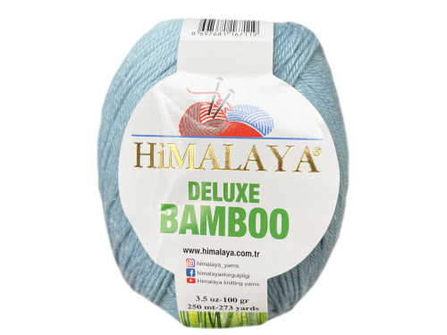 Włóczka bambusowo-bawełniana Deluxe Bamboo - Himalaya - 19, 100 g, 250 m