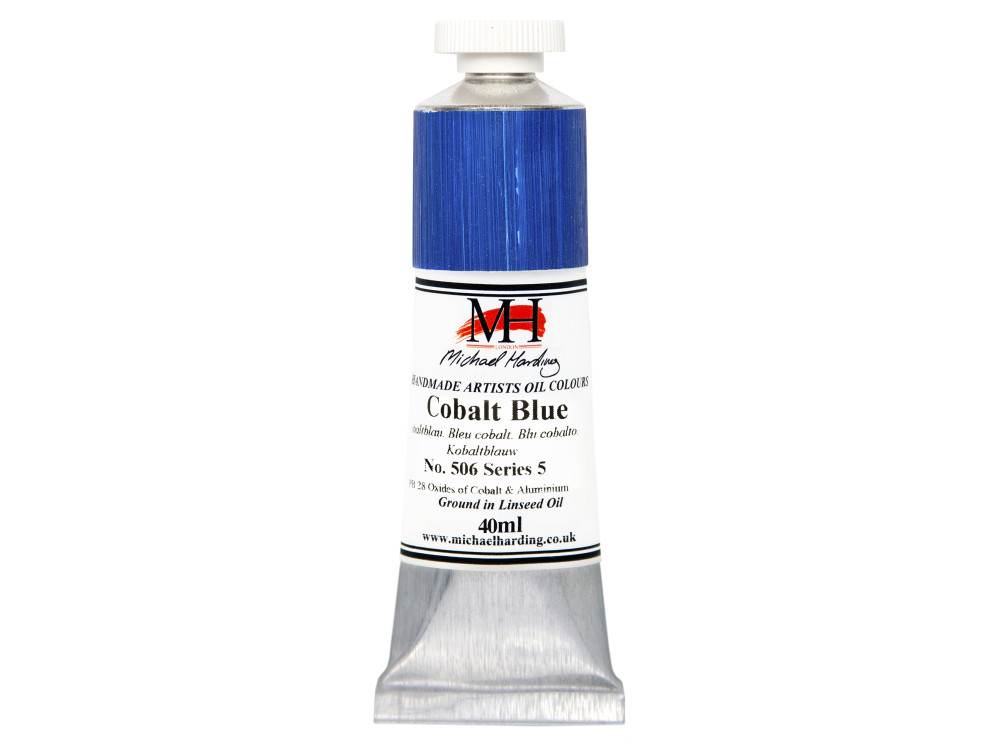 Farba olejna - Michael Harding - 506, Cobalt Blue, 40 ml