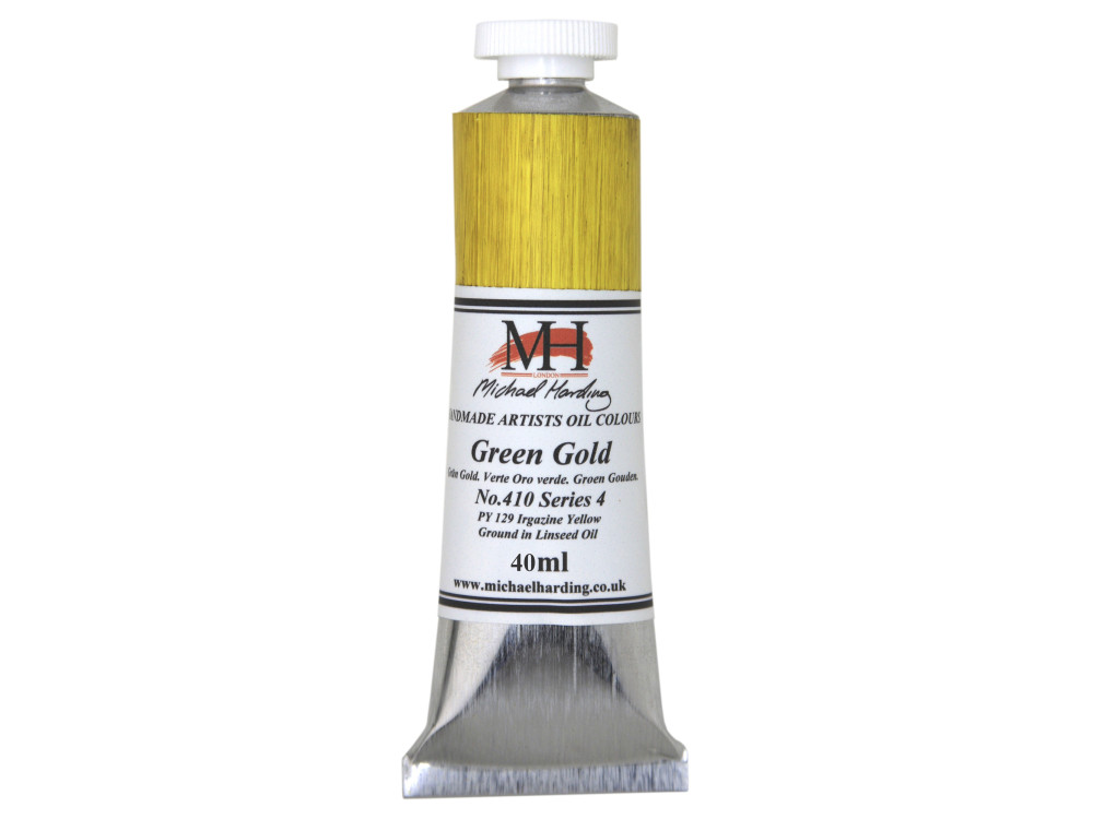 Farba olejna - Michael Harding - 410, Green Gold, 40 ml