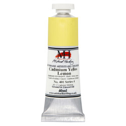 Oil paint - Michael Harding - 401, Cadmium Yellow Lemon, 40 ml