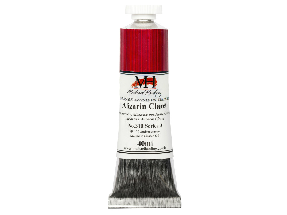 Farba olejna - Michael Harding - 310, Alizarin Claret, 40 ml