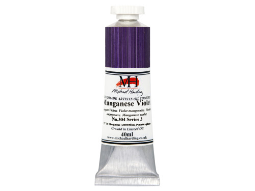 Oil paint - Michael Harding - 304, Manganese Violet, 40 ml