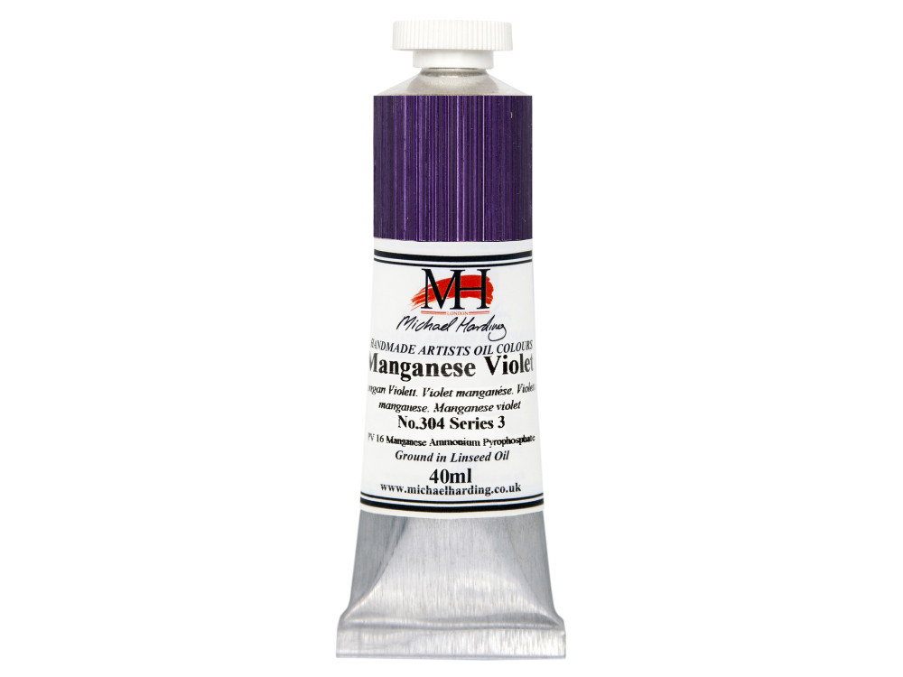 Farba olejna - Michael Harding - 304, Manganese Violet, 40 ml