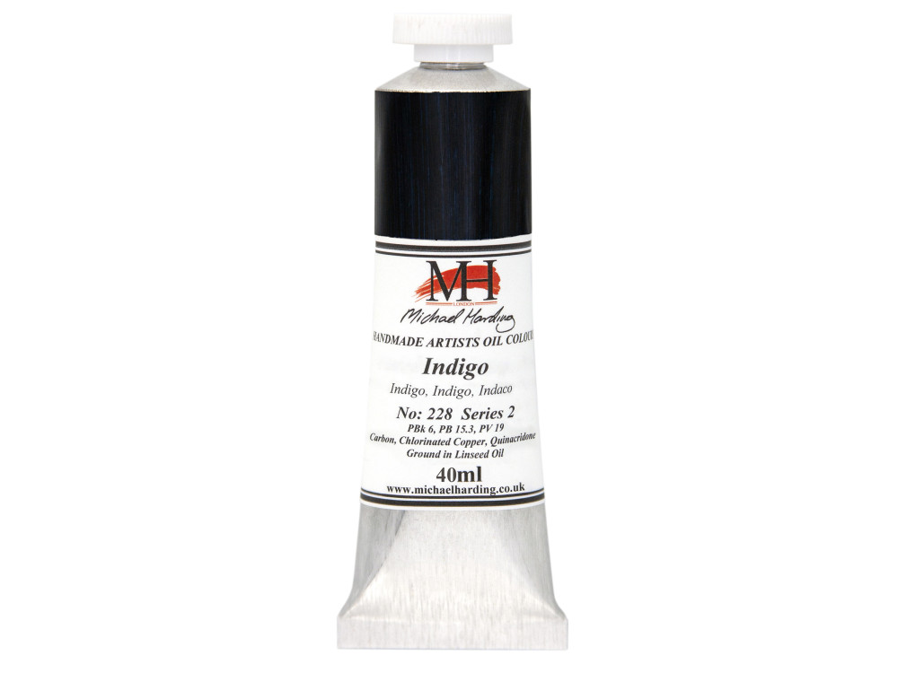Oil paint - Michael Harding - 228, Indigo, 40 ml
