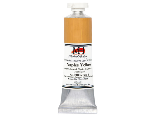 Farba olejna - Michael Harding - 218, Naples Yellow, 40 ml