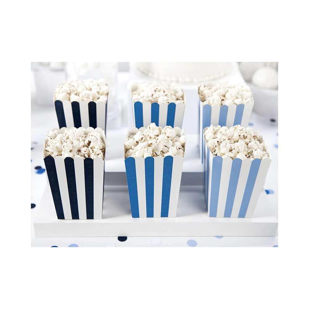Decorative popcorn boxes - Little Plane, 6 pcs.