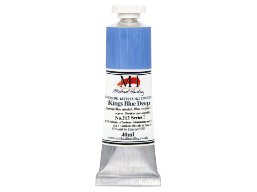 Oil paint - Michael Harding - 212, Kings Blue Deep, 40 ml