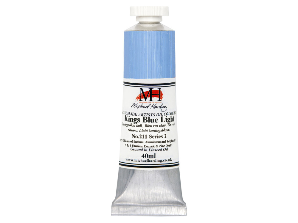 Oil paint - Michael Harding - 211, Kings Blue Light, 40 ml