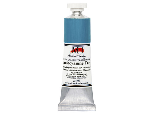 Farba olejna - Michael Harding - 210, Phthalocyanine Turquoise, 40 ml