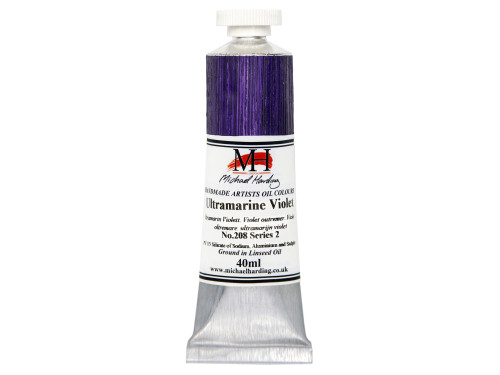 Oil paint - Michael Harding - 208, Ultramarine Violet, 40 ml