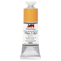 Oil paint - Michael Harding - 203, Indian Yellow, 40 ml