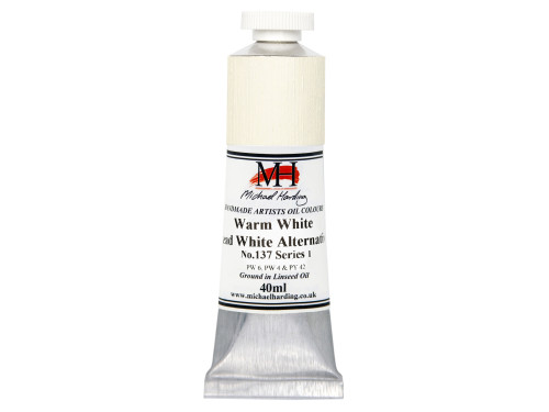 Oil paint - Michael Harding - 137, Warm White, 40 ml