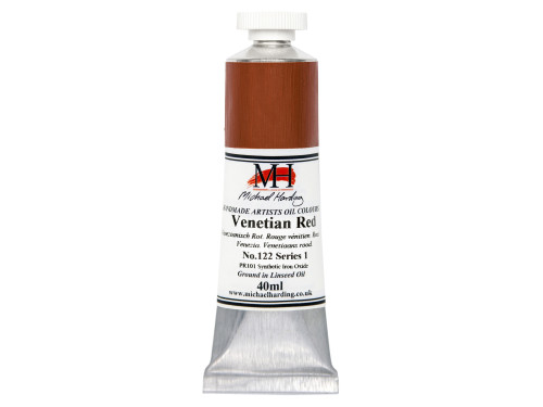 Oil paint - Michael Harding - 122, Venetian Red, 40 ml