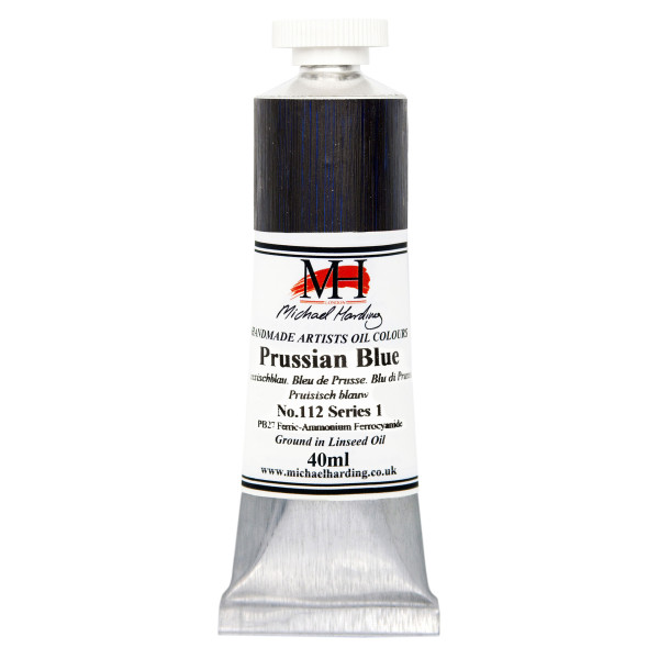 Oil paint - Michael Harding - 112, Prussian Blue, 40 ml