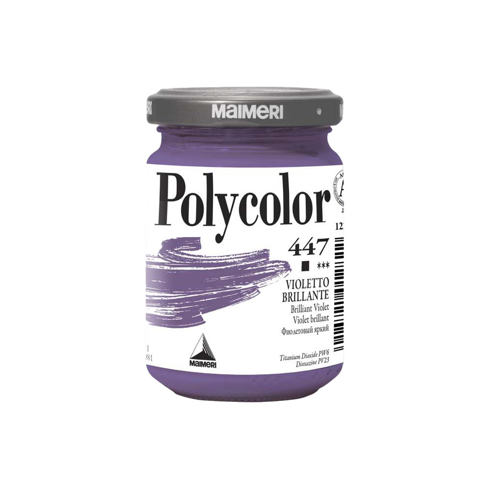 Farba akrylowa Polycolor - Maimeri - 447, Brilliant Violet, 140 ml