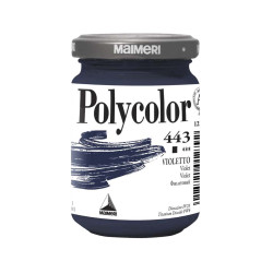Acrylic paint Polycolor - Maimeri - 443, Violet, 140 ml