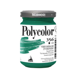 Acrylic paint Polycolor - Maimeri - 356, Emerald Green, 140 ml