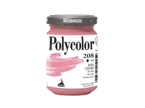 Acrylic paint Polycolor - Maimeri - 208, Light Rose, 140 ml