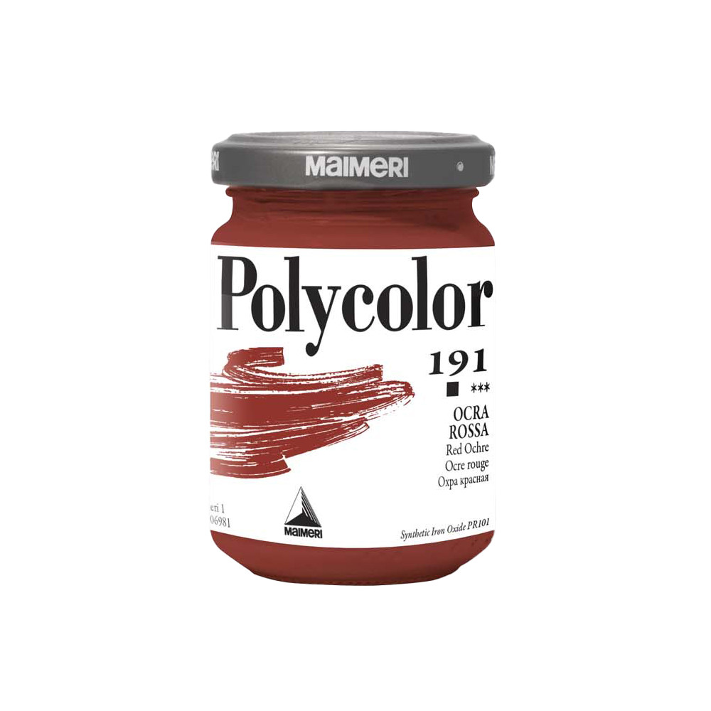 Farba akrylowa Polycolor - Maimeri - 191, Red Ochre, 140 ml
