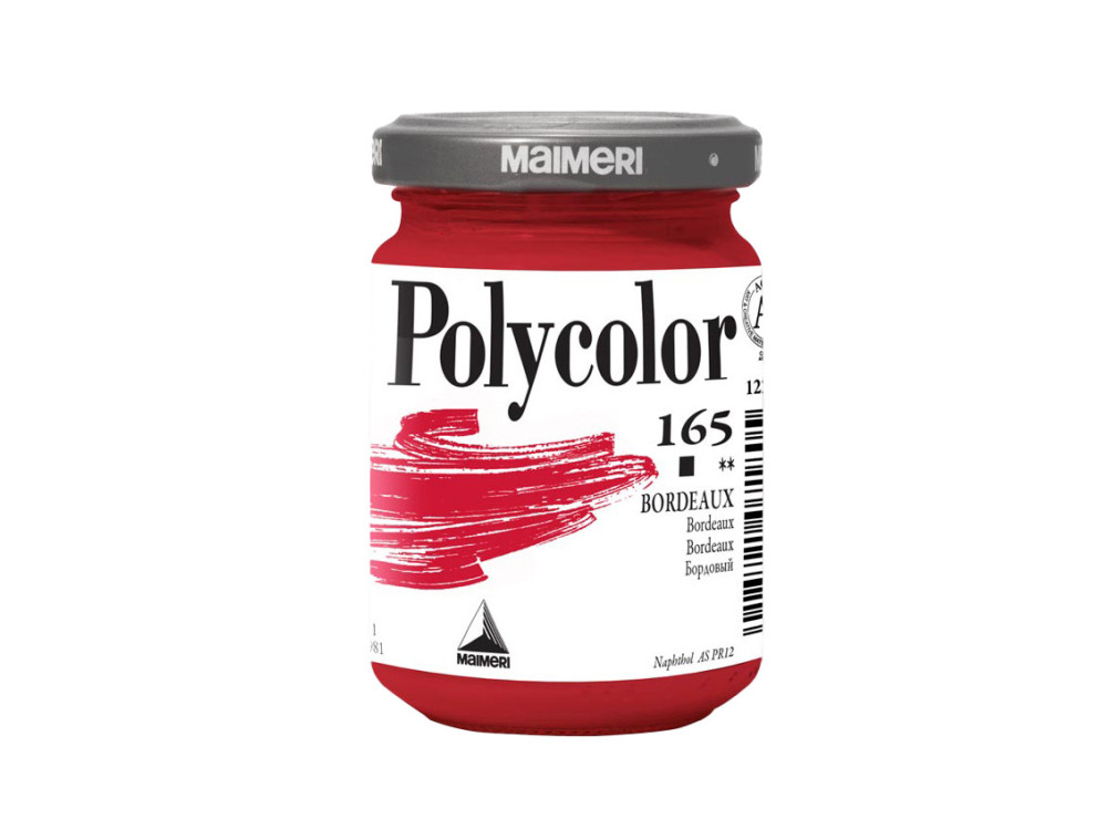 Acrylic paint Polycolor - Maimeri - 165, Bordeaux, 140 ml