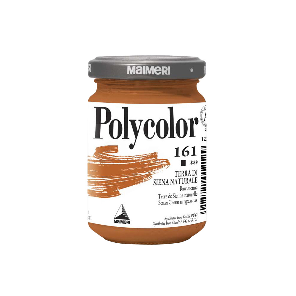 Acrylic paint Polycolor - Maimeri - 161, Raw Sienna, 140 ml