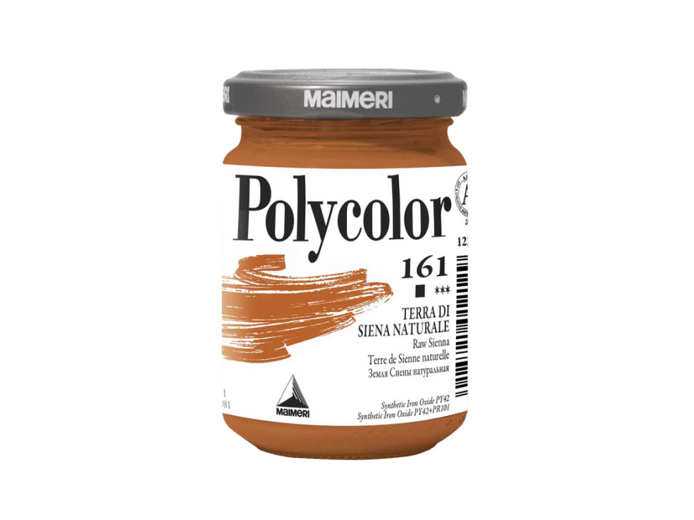 Farba akrylowa Polycolor - Maimeri - 161, Raw Sienna, 140 ml