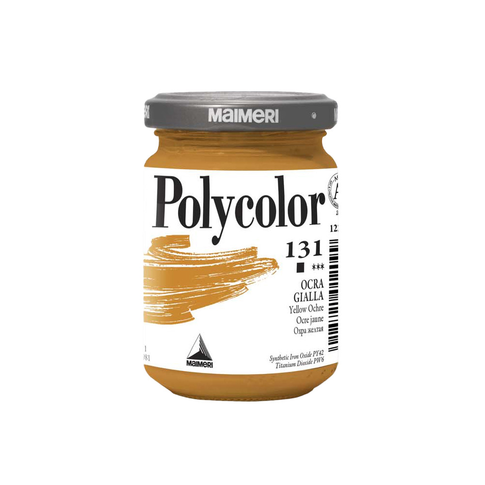 Acrylic paint Polycolor - Maimeri - 131, Yellow Ochre, 140 ml