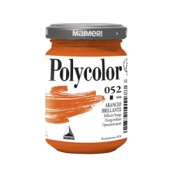 Acrylic paint Polycolor - Maimeri - 052, Brilliant Orange, 140 ml
