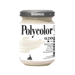 Farba akrylowa Polycolor - Maimeri - 020, Zinc White, 140 ml