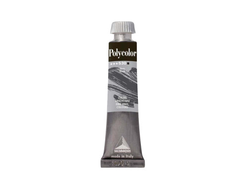 Farba akrylowa Polycolor - Maimeri - 530, Black, 20 ml