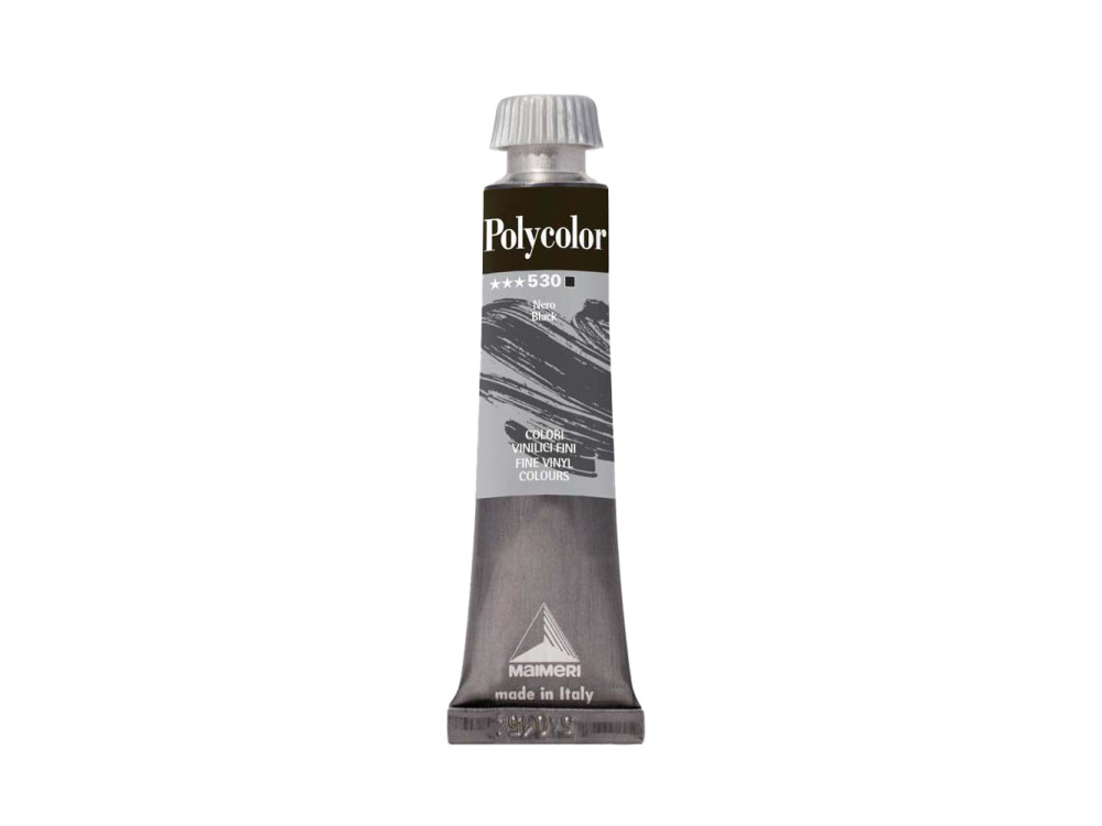 Farba akrylowa Polycolor - Maimeri - 530, Black, 20 ml