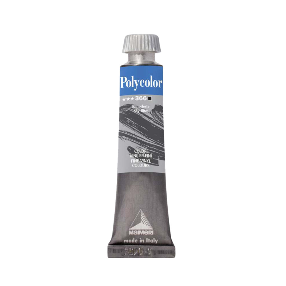 Acrylic paint Polycolor - Maimeri - 366, Sky Blue, 20 ml