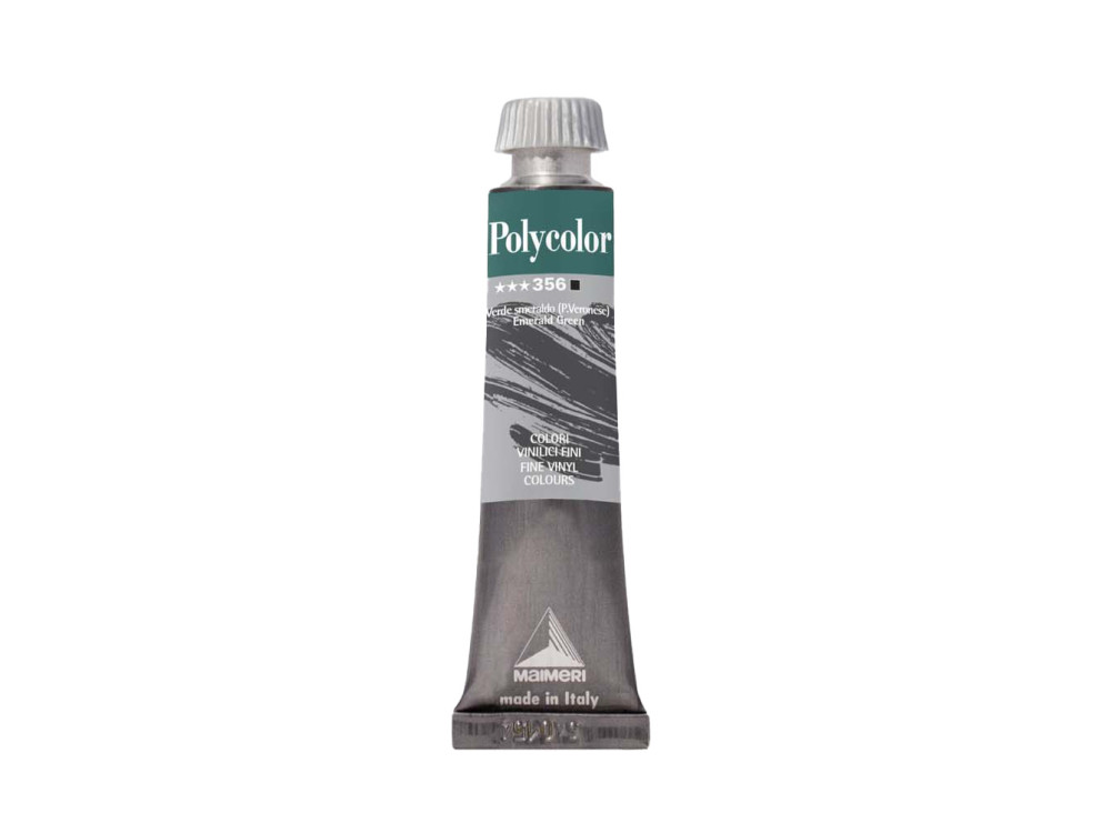 Acrylic paint Polycolor - Maimeri - 356, Emerald Green, 20 ml