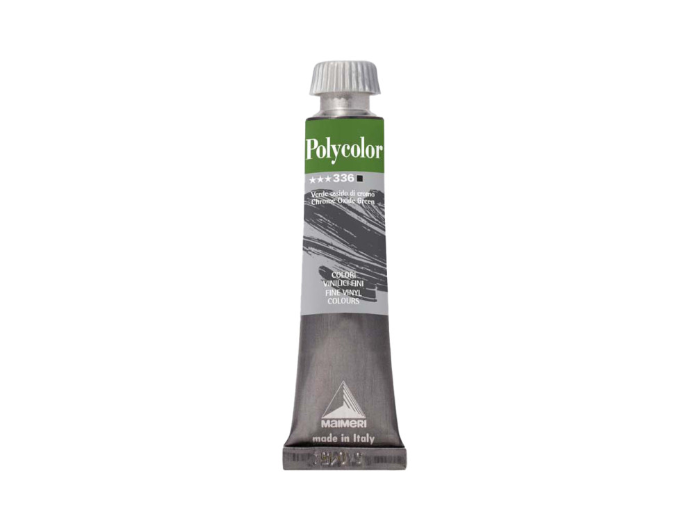 Acrylic paint Polycolor - Maimeri - 336, Chrome Oxide Green, 20 ml