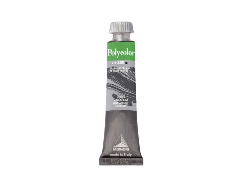 Farba akrylowa Polycolor - Maimeri - 305, Brilliant Green Deep, 20 ml