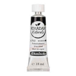 Horadam Naturals watercolor paint - Schmincke - 750, Vine Black, 15 ml