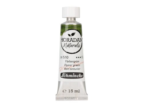 Horadam Naturals watercolor paint - Schmincke - 510, Dyers' Green, 15 ml