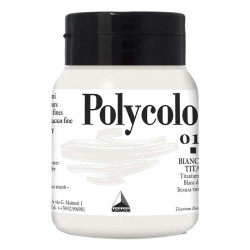 Farba akrylowa Polycolor - Maimeri - 018, Titanium White, 500 ml