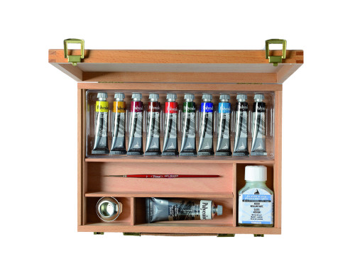 Set of Polycolor acrylic paints - Maimeri - 10 x 20 ml