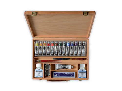 Set of Polycolor acrylic paints - Maimeri - 13 x 20 ml