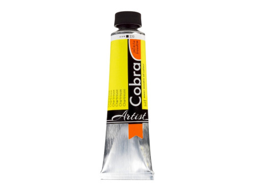 Cobra Artist oil paints - Cobra - 233, Chartreuse, 40 ml