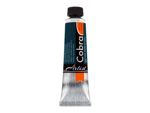 Farba olejna Cobra Artist - Cobra - 721, Perylene Green Black, 40 ml