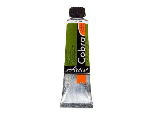 Farba olejna Cobra Artist - Cobra - 639, Olive Green Yellow, 40 ml
