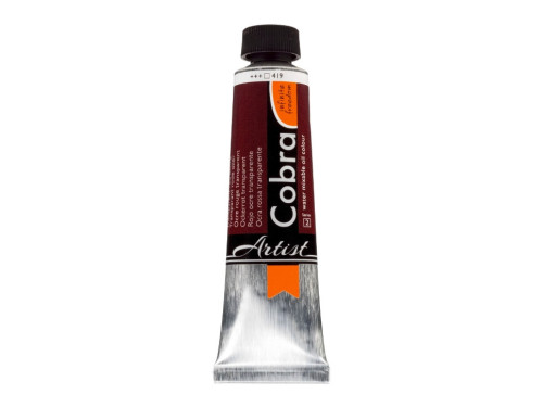 Cobra Artist oil paints - Cobra - 414, Asphaltum, 40 ml