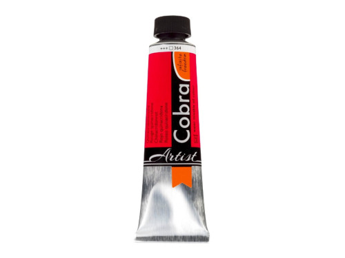 Farba olejna Cobra Artist - Cobra - 364, Quinacridone Red, 40 ml