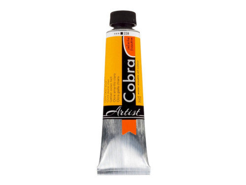 Cobra Artist oil paints - Cobra - 228, Gold Ochre Light, 40 ml