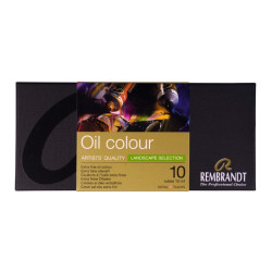 Zestaw farb olejnych Landscape - Rembrandt - 10 kolorów x 15 ml